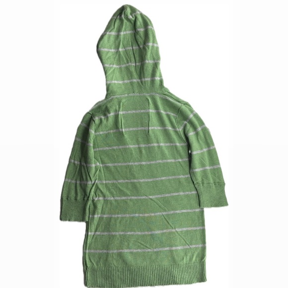 Vintage Rare Abercrombie and Fitch Adirondack 3/4 Sleeve Knit Hoodie,100% Cotton - Picture 2 of 4